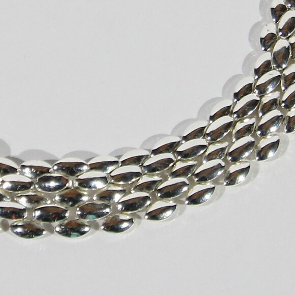 Vintage Napier Silver Tone Panther Link Bracelet - Picture 6 of 6